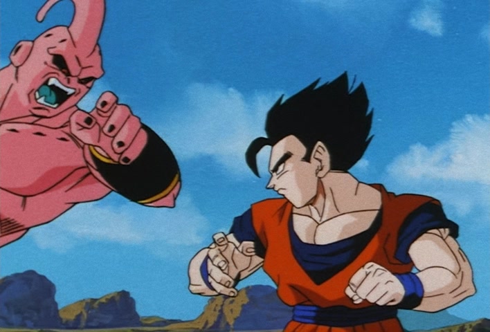 Dragon Ball Z Ep 263: Boo is Overwhelmed!! Gohan's Miracle Power @ 18:20