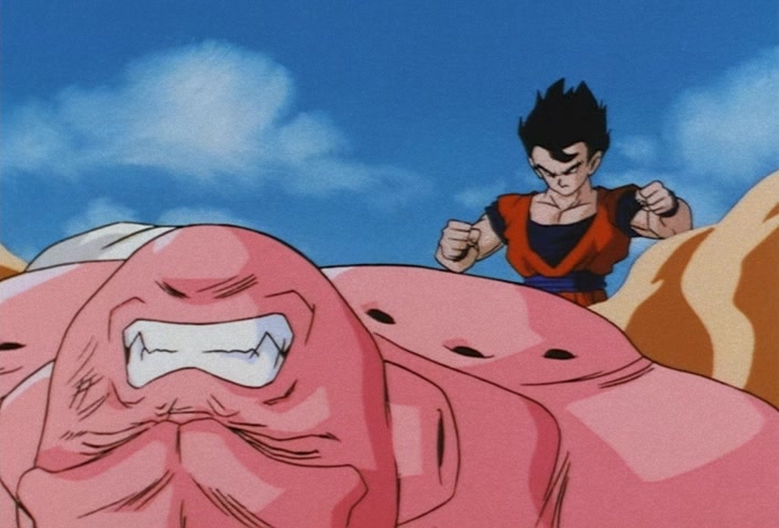 Dragon Ball Z Ep 263: Boo is Overwhelmed!! Gohan's Miracle Power @ 18:34