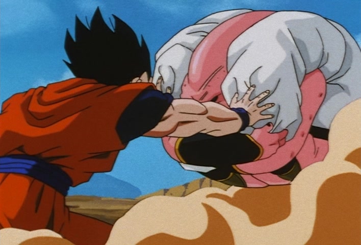 Dragon Ball Z Ep 263: Boo is Overwhelmed!! Gohan's Miracle Power @ 21:01