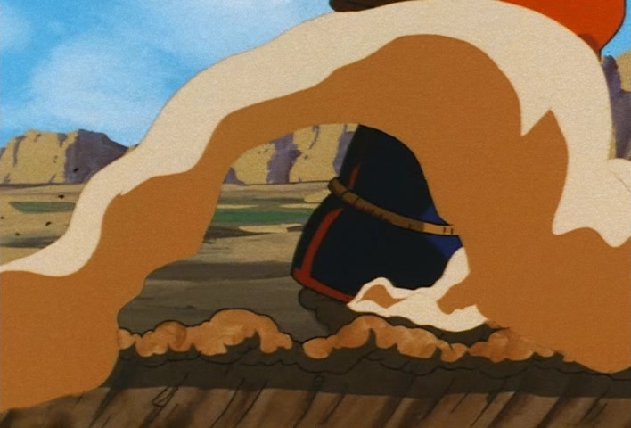 Dragon Ball Z Ep 263: Boo is Overwhelmed!! Gohan's Miracle Power @ 21:06