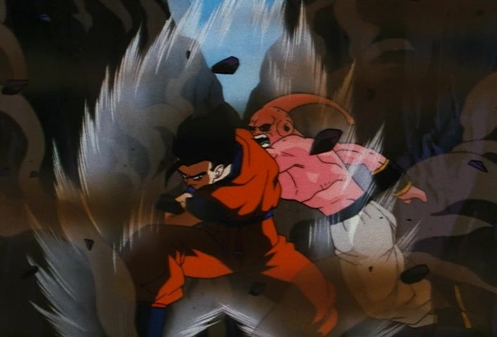 Dragon Ball Z Ep 263: Boo is Overwhelmed!! Gohan's Miracle Power @ 21:28
