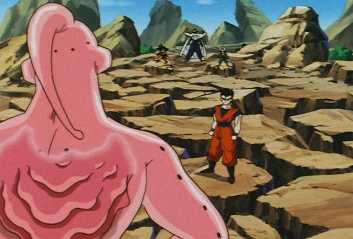 Dragon Ball Z Ep 265: Boo's Worst Foul Play!! Gotenks is Absorbed?! @ 04:14
