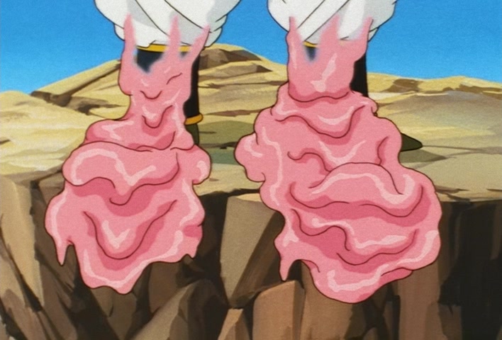 Dragon Ball Z Ep 265: Boo's Worst Foul Play!! Gotenks is Absorbed?! @ 04:18