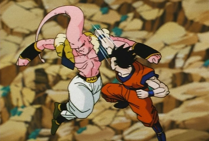 Dragon Ball Z Ep 265: Boo's Worst Foul Play!! Gotenks is Absorbed?! @ 15:37