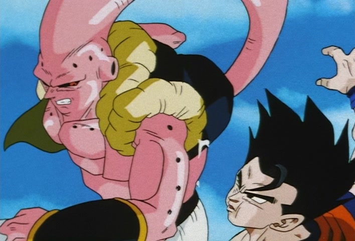 Dragon Ball Z Ep 265: Boo's Worst Foul Play!! Gotenks is Absorbed?! @ 16:00