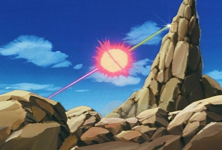Dragon Ball Z Ep 265: Boo's Worst Foul Play!! Gotenks is Absorbed?! @ 16:45
