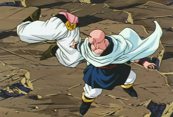 Dragon Ball Z Ep 268: Merged!! Vegeta's Pride and Goku's Rage @ 02:30