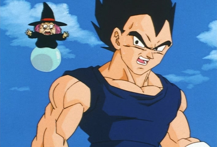 Dragon Ball Z Ep 268: Merged!! Vegeta's Pride and Goku's Rage @ 08:06