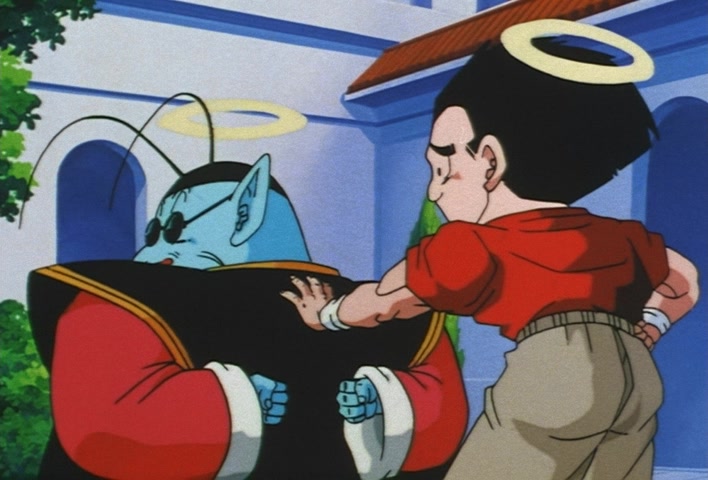 Dragon Ball Z Ep 270: A Fissure Between Dimensions!! Has Boo Snapped?! @ 12:40