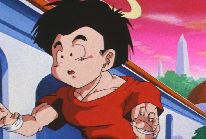 Dragon Ball Z Ep 270: A Fissure Between Dimensions!! Has Boo Snapped?! @ 13:02