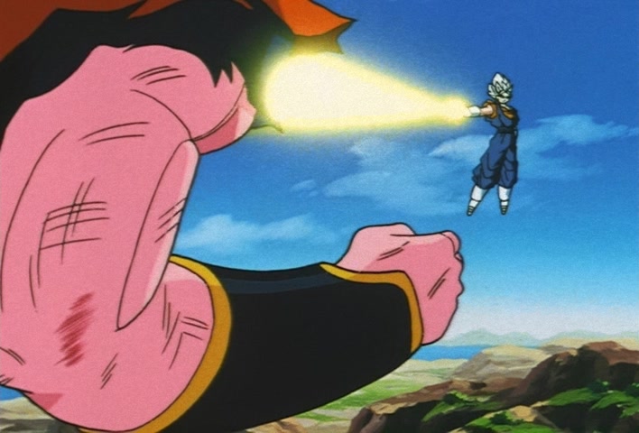 Dragon Ball Z Ep 270: A Fissure Between Dimensions!! Has Boo Snapped?! @ 14:45