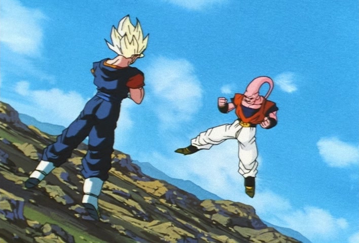 Dragon Ball Z Ep 272: A Hero is Lost?! Vegetto is Absorbed @ 03:42