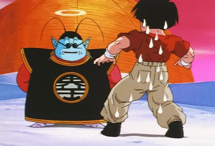 Dragon Ball Z Ep 272: A Hero is Lost?! Vegetto is Absorbed @ 05:12