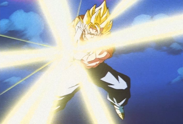 Dragon Ball Z Ep 272: A Hero is Lost?! Vegetto is Absorbed @ 17:44
