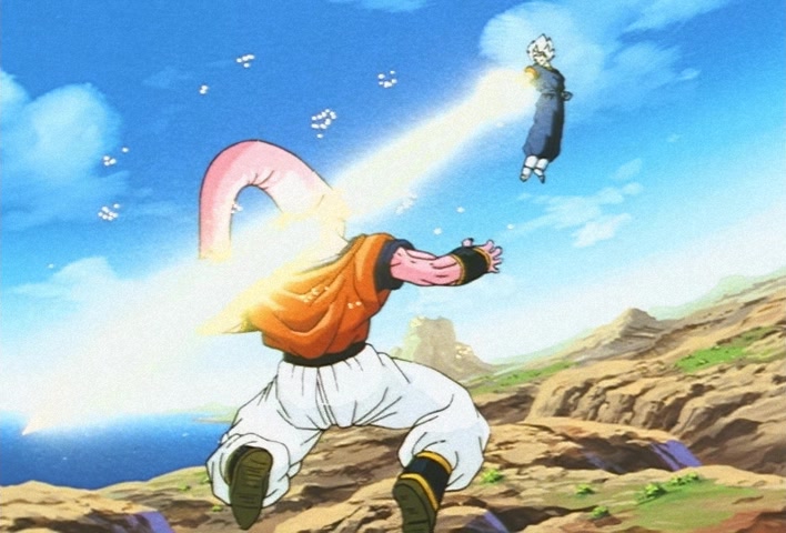 Dragon Ball Z Ep 272: A Hero is Lost?! Vegetto is Absorbed @ 18:43