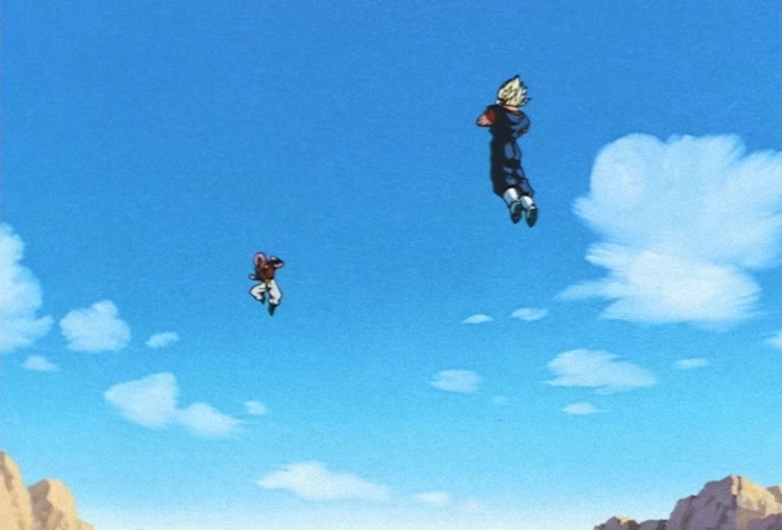 Dragon Ball Z Ep 272: A Hero is Lost?! Vegetto is Absorbed @ 19:32