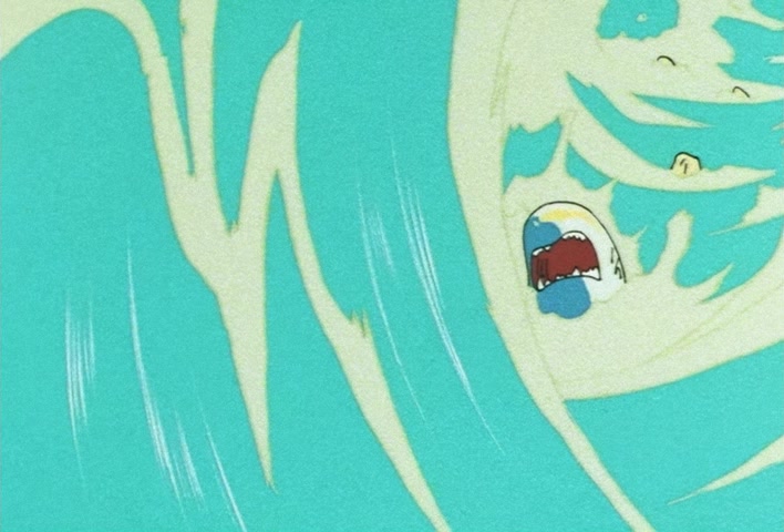Dragon Ball Z Ep 274: Nightmares or Illusions?! Goku and Gohan's Father-Son Confrontation @ 08:15