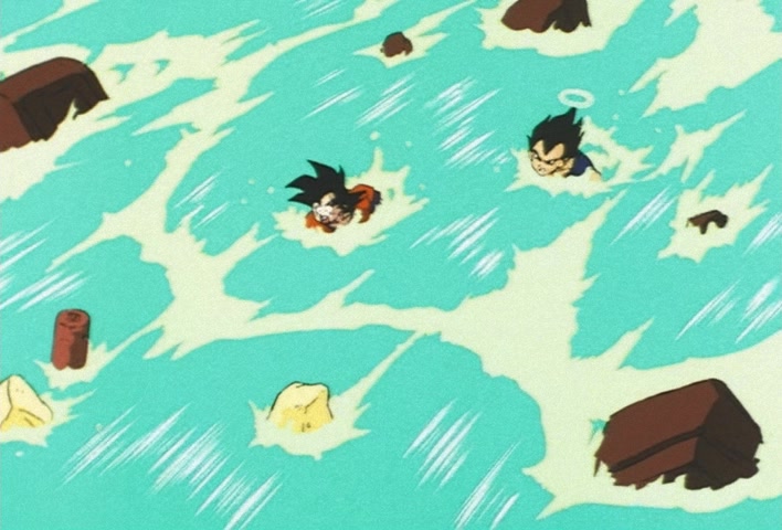 Dragon Ball Z Ep 274: Nightmares or Illusions?! Goku and Gohan's Father-Son Confrontation @ 08:24