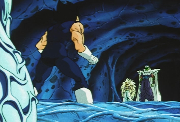 Dragon Ball Z Ep 274: Nightmares or Illusions?! Goku and Gohan's Father-Son Confrontation @ 17:49