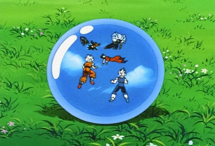 Dragon Ball Z Ep 276: Where is the Exit?! Escape From a Collapsing Boo @ 17:53