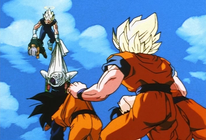 Dragon Ball Z Ep 276: Where is the Exit?! Escape From a Collapsing Boo @ 18:11