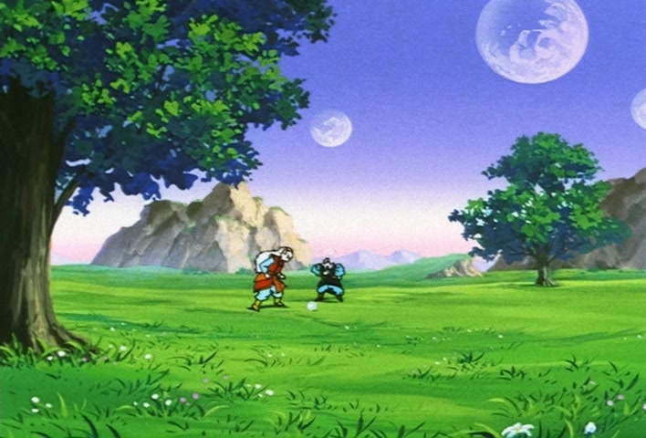 Dragon Ball Z Ep 276: Where is the Exit?! Escape From a Collapsing Boo @ 21:38