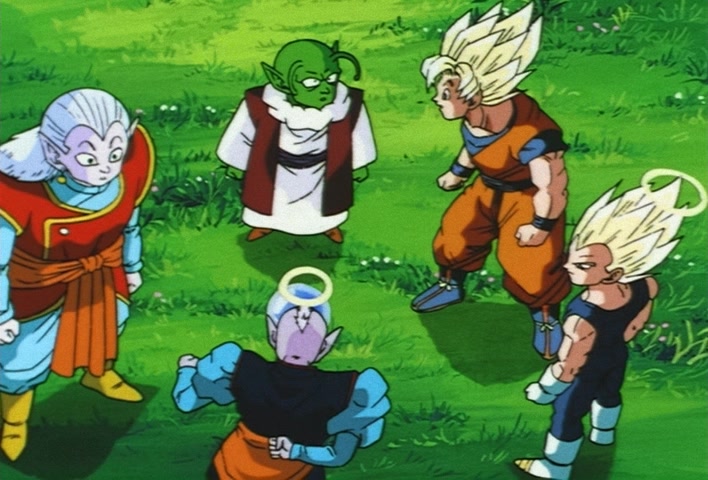 Dragon Ball Z Ep 278: Boo's Assault!! A Conclusion in the Kaioshin Realm @ 10:50
