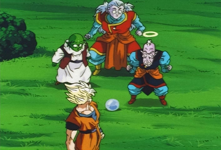 Dragon Ball Z Ep 279: Seize the Future!! A Decisive Battle With the Universe at Stake @ 03:38