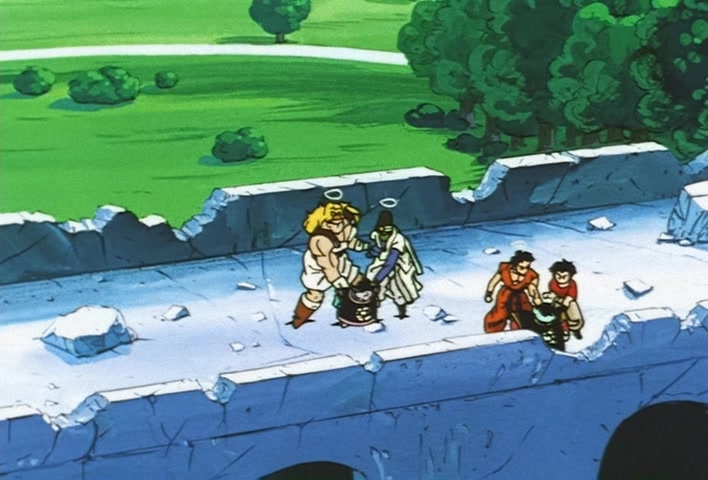 Dragon Ball Z Ep 279: Seize the Future!! A Decisive Battle With the Universe at Stake @ 09:16