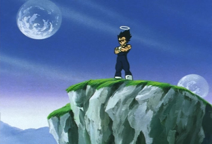 Dragon Ball Z Ep 280: Vegeta Takes Off His Hat!! Goku, You are No. 1 @ 10:31