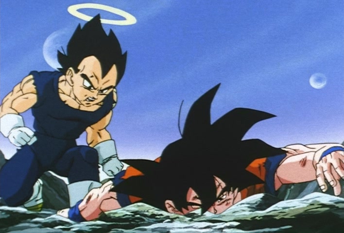 Dragon Ball Z Ep 280: Vegeta Takes Off His Hat!! Goku, You are No. 1 @ 12:59