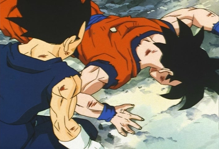 Dragon Ball Z Ep 280: Vegeta Takes Off His Hat!! Goku, You are No. 1 @ 13:04