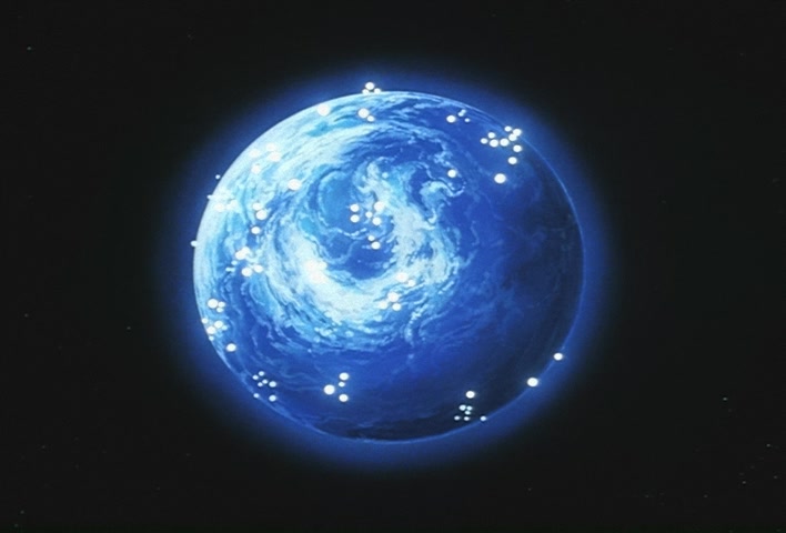 Dragon Ball Z Ep 285: Ultra Impressive!! The Genki-Dama From Everyone is Finished @ 19:59