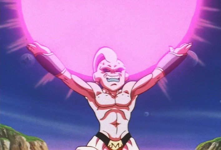 Dragon Ball Z Ep 286: Son Goku is the Strongest After All!! Majin Boo is Annihilated @ 06:53