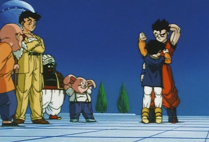 Dragon Ball Z Ep 286: Son Goku is the Strongest After All!! Majin Boo is Annihilated @ 10:31