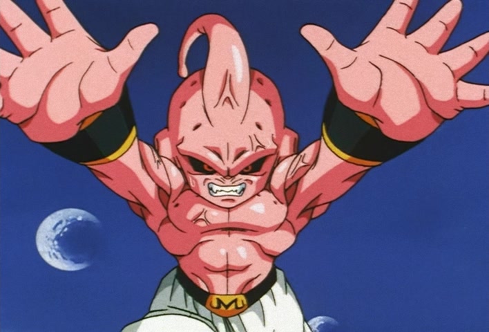 Dragon Ball Z Ep 286: Son Goku is the Strongest After All!! Majin Boo is Annihilated @ 12:58