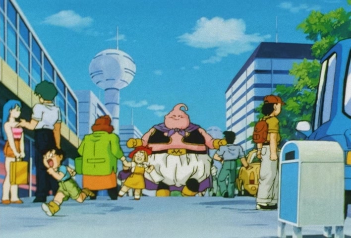 Dragon Ball Z Ep 287: Peace Returns!! Majin Boo, the Champion of Justice?! @ 13:30