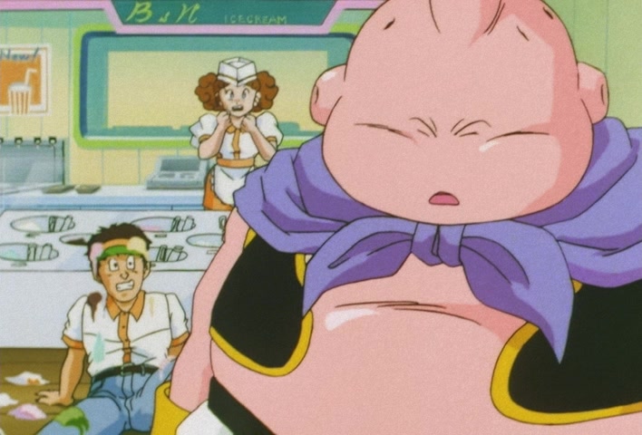 Dragon Ball Z Ep 287: Peace Returns!! Majin Boo, the Champion of Justice?! @ 15:13