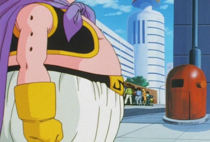 Dragon Ball Z Ep 287: Peace Returns!! Majin Boo, the Champion of Justice?! @ 15:31