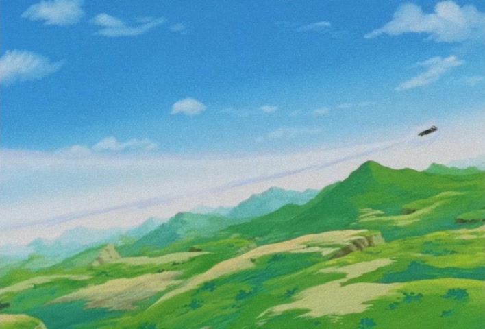 Dragon Ball Z Ep 289: Grandpa Goku! I Am Pan!! @ 03:55