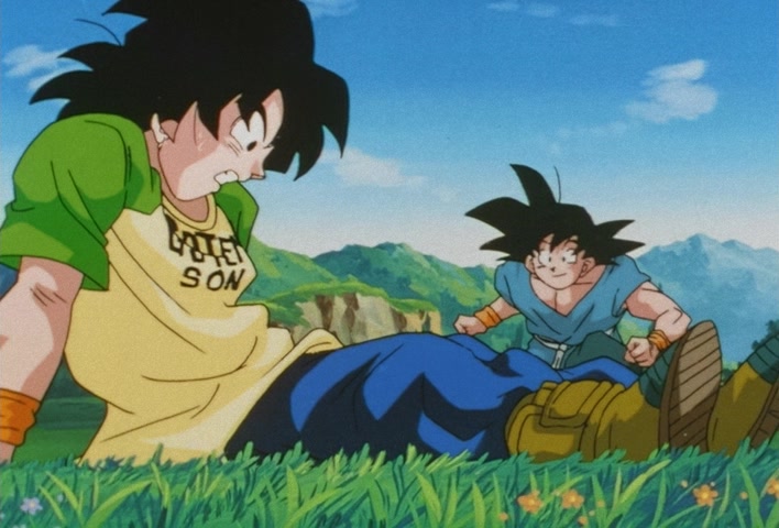 Dragon Ball Z Ep 289: Grandpa Goku! I Am Pan!! @ 07:55