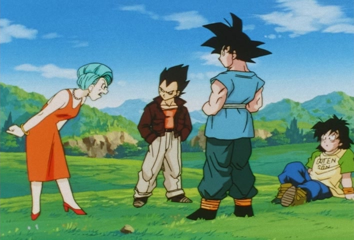 Dragon Ball Z Ep 289: Grandpa Goku! I Am Pan!! @ 08:58