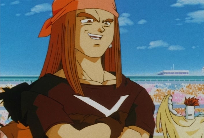 Dragon Ball Z Ep 290: I Am Oob! Now 10 Years Old, the Former Majin?! @ 03:42