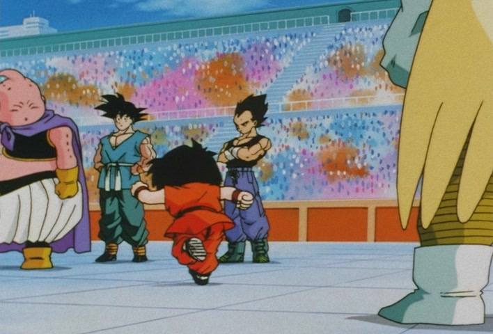 Dragon Ball Z Ep 290: I Am Oob! Now 10 Years Old, the Former Majin?! @ 04:48