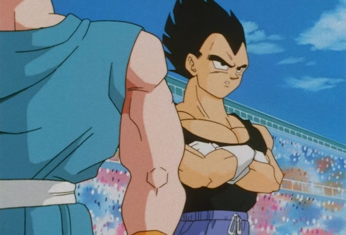 Dragon Ball Z Ep 290: I Am Oob! Now 10 Years Old, the Former Majin?! @ 08:54