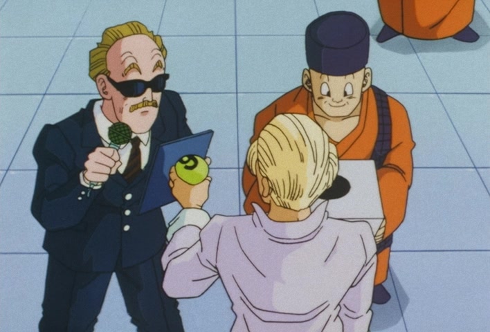 Dragon Ball Z Ep 290: I Am Oob! Now 10 Years Old, the Former Majin?! @ 09:21