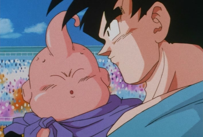 Dragon Ball Z Ep 290: I Am Oob! Now 10 Years Old, the Former Majin?! @ 10:18