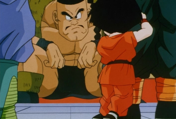 Dragon Ball Z Ep 290: I Am Oob! Now 10 Years Old, the Former Majin?! @ 12:55