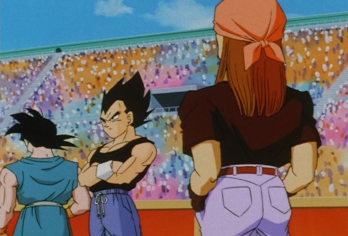 Dragon Ball Z Ep 290: I Am Oob! Now 10 Years Old, the Former Majin?! @ 13:21