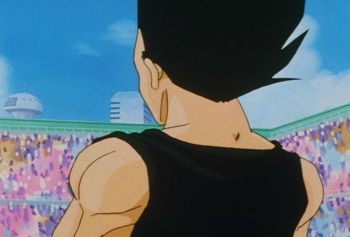 Dragon Ball Z Ep 290: I Am Oob! Now 10 Years Old, the Former Majin?! @ 13:44